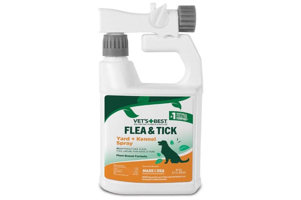 Vet's best flea and tick yard and kennel spray